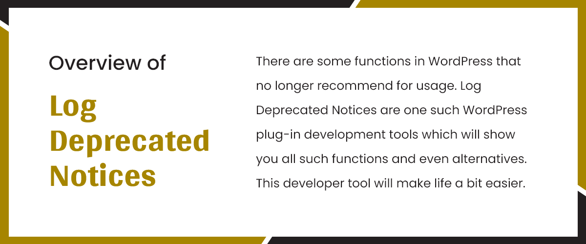 Log Deprecated Notices