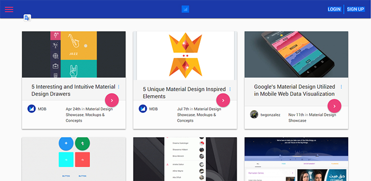 Material Design Blog