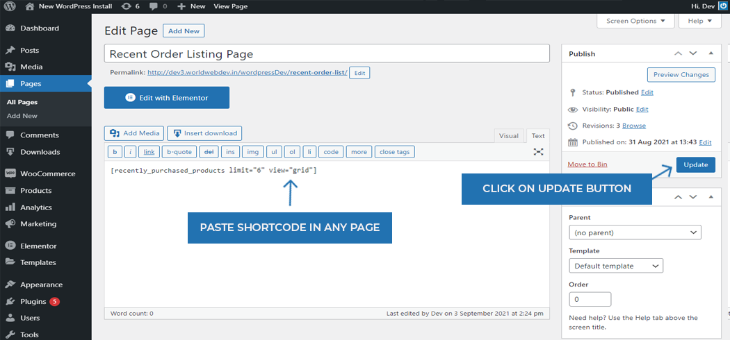 paste grid view code