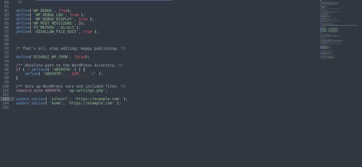Update code in functions.php file