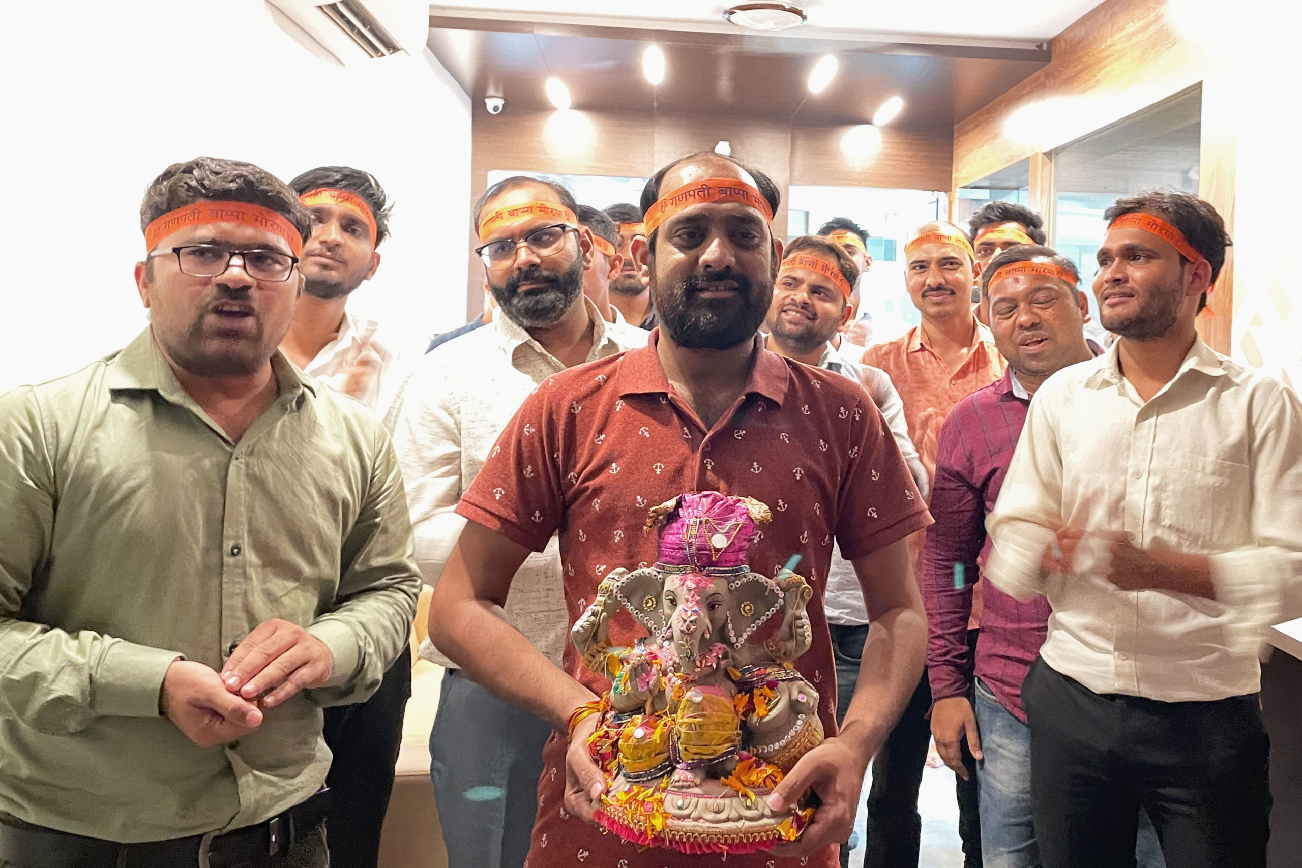 Dipendra's Ganesh Visarjan Event at World Web Technology