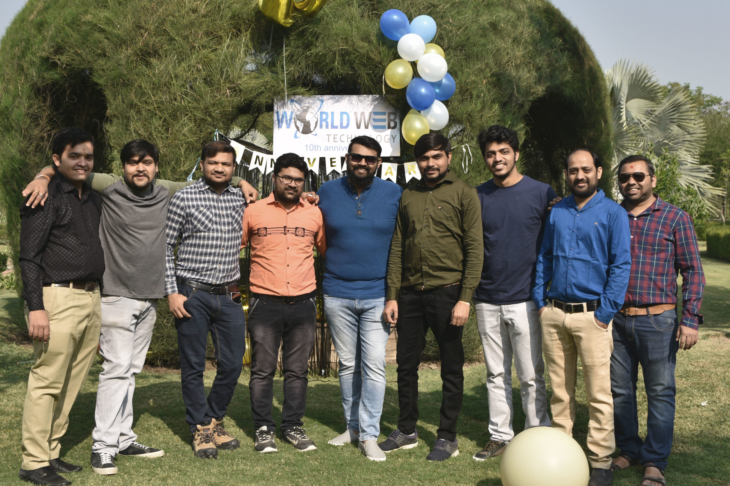 World Web Technology's 9th Anniversary Celebration at 100 Acres