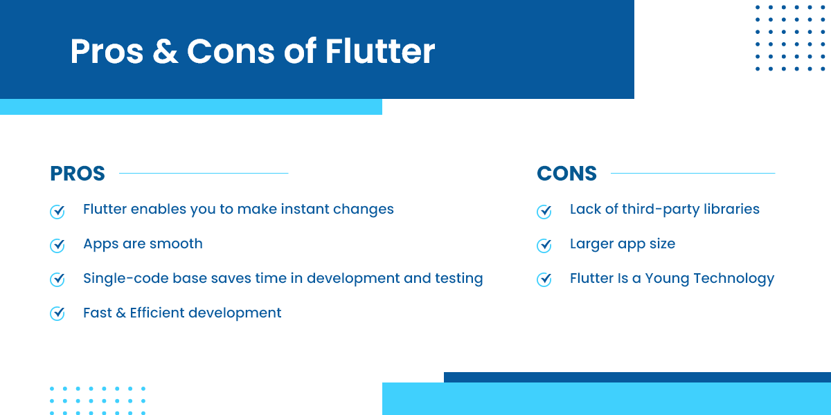 Pros & Cons of Flutter