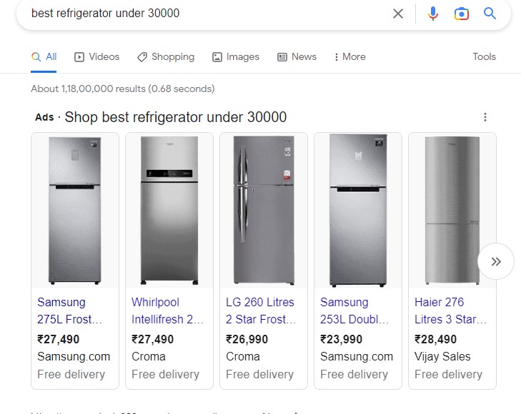 Best refrigerator under 30000