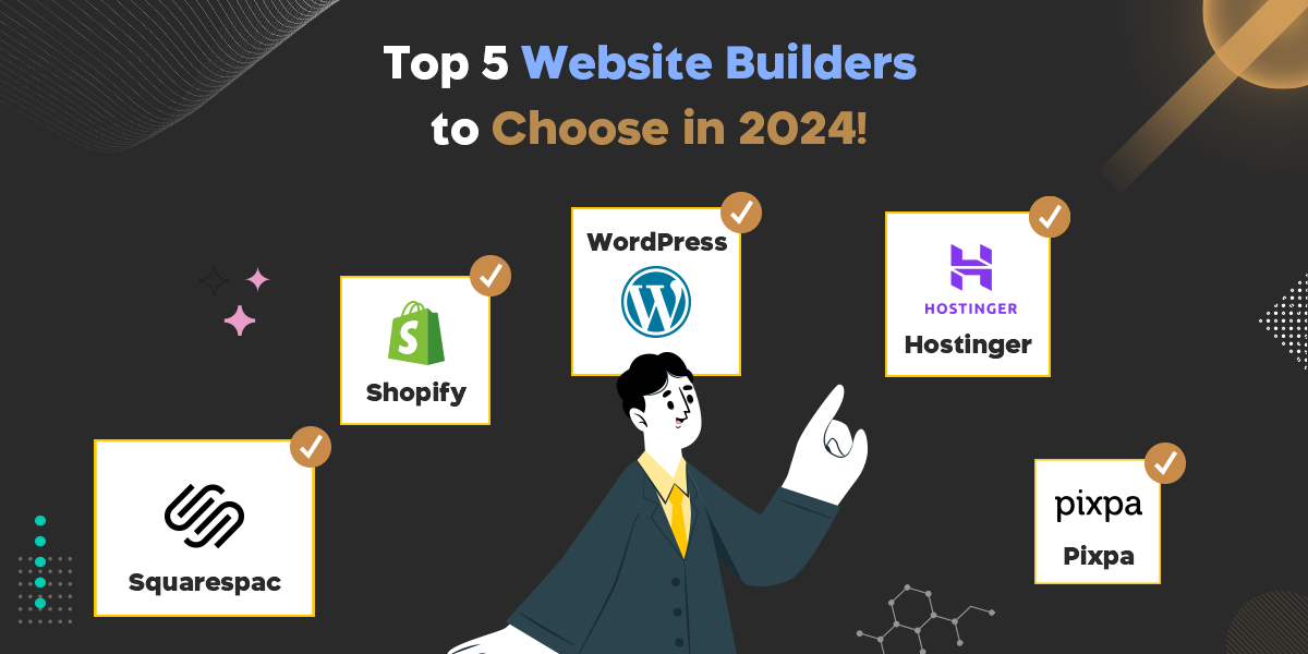 Top 5 Website Builders for Web Development in 2024!