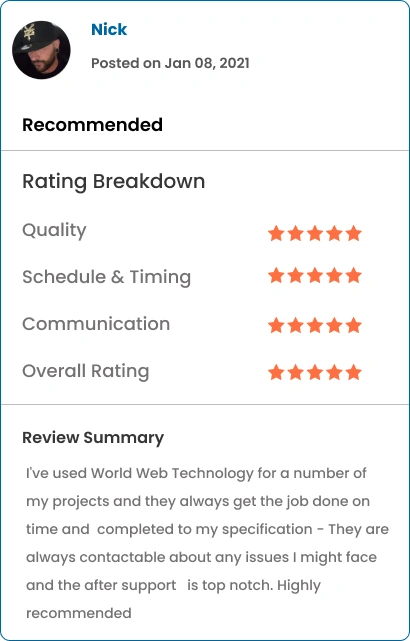 Nick GoodFirms Review