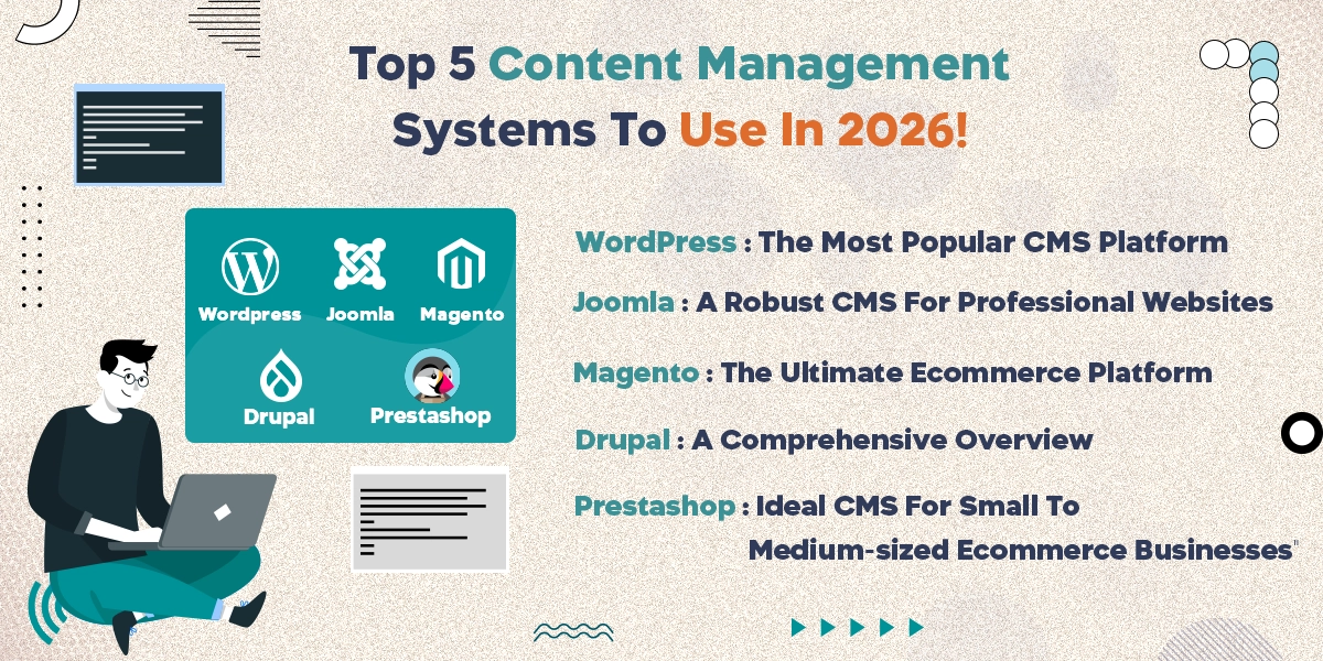 Top 5 Content Management Systems To Use In 2026!